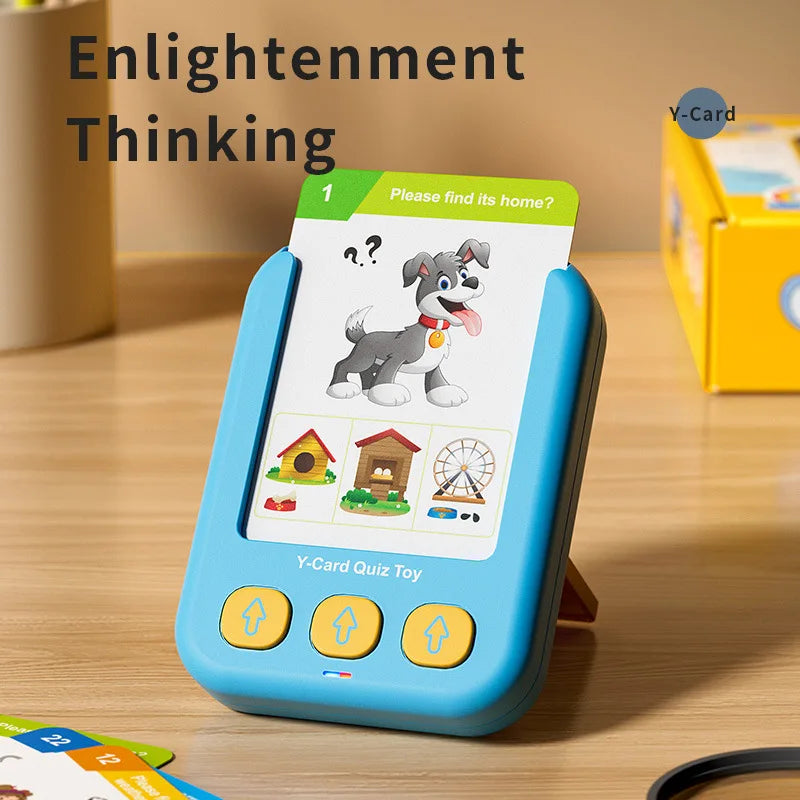 English Talking Flash Cards - Sensory Learning Aid Default Title