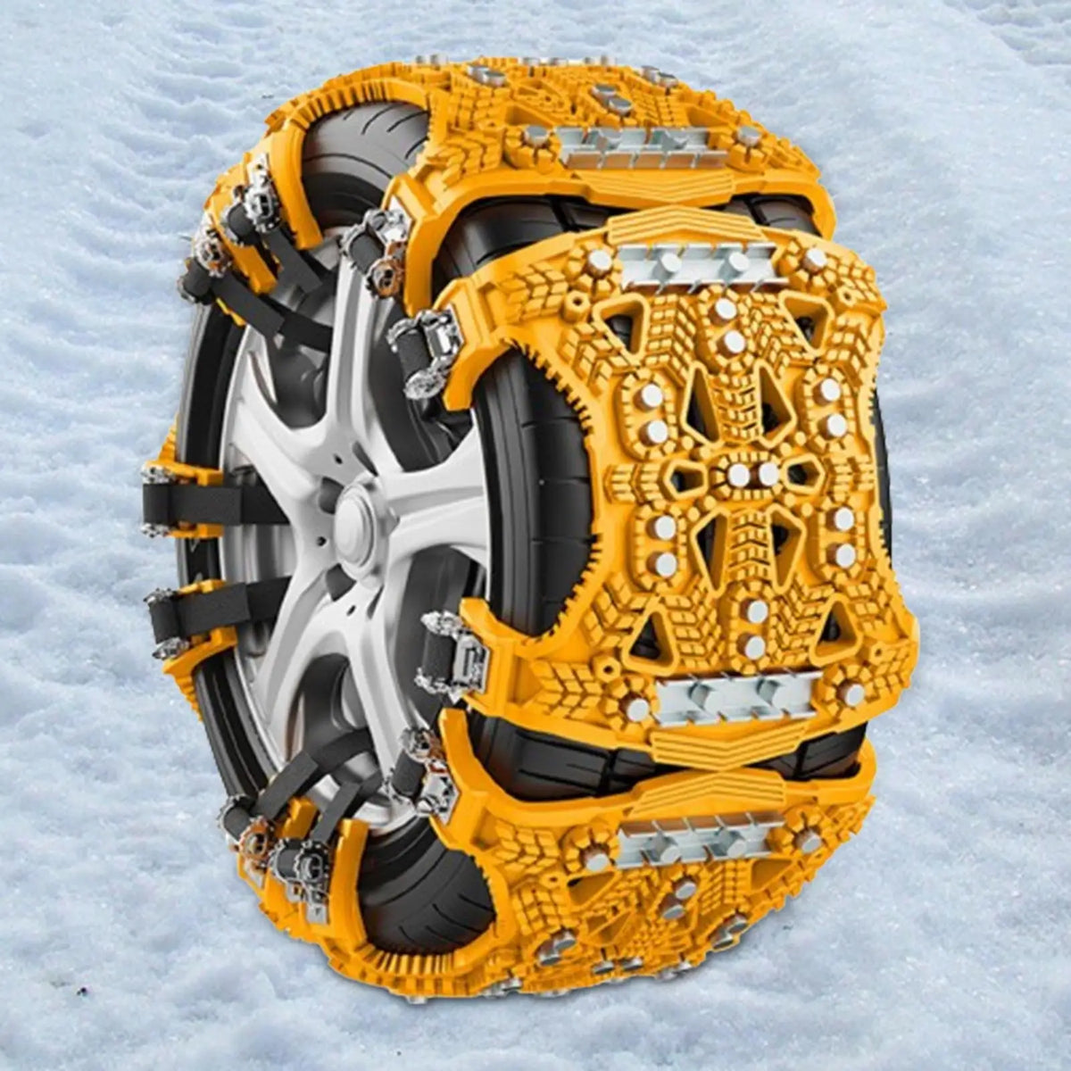 Vehicle Tyres Anti Slip Snow Chain &ndash; Easy Mount Portable