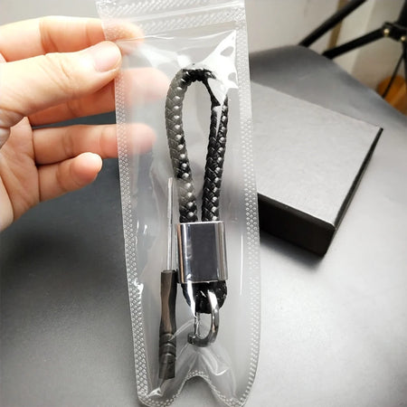 1pcs Metal Key Rings Hand Woven Keychain &ndash; Car Logo Holder