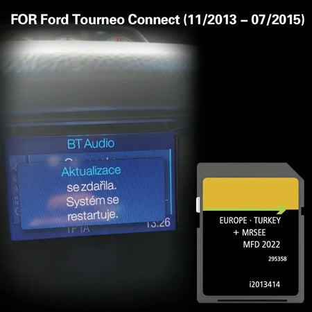 Ford Tourneo Connect Sat Nav SD Card &ndash; 8GB High Speed CHINA / Tourneo Connect