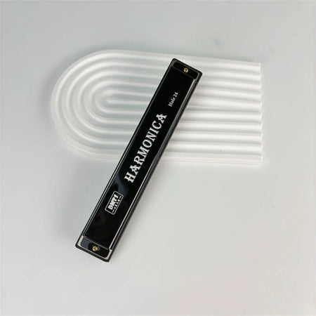 MIwayer 24 Hole Harmonica &ndash; Key of C for Beginners black