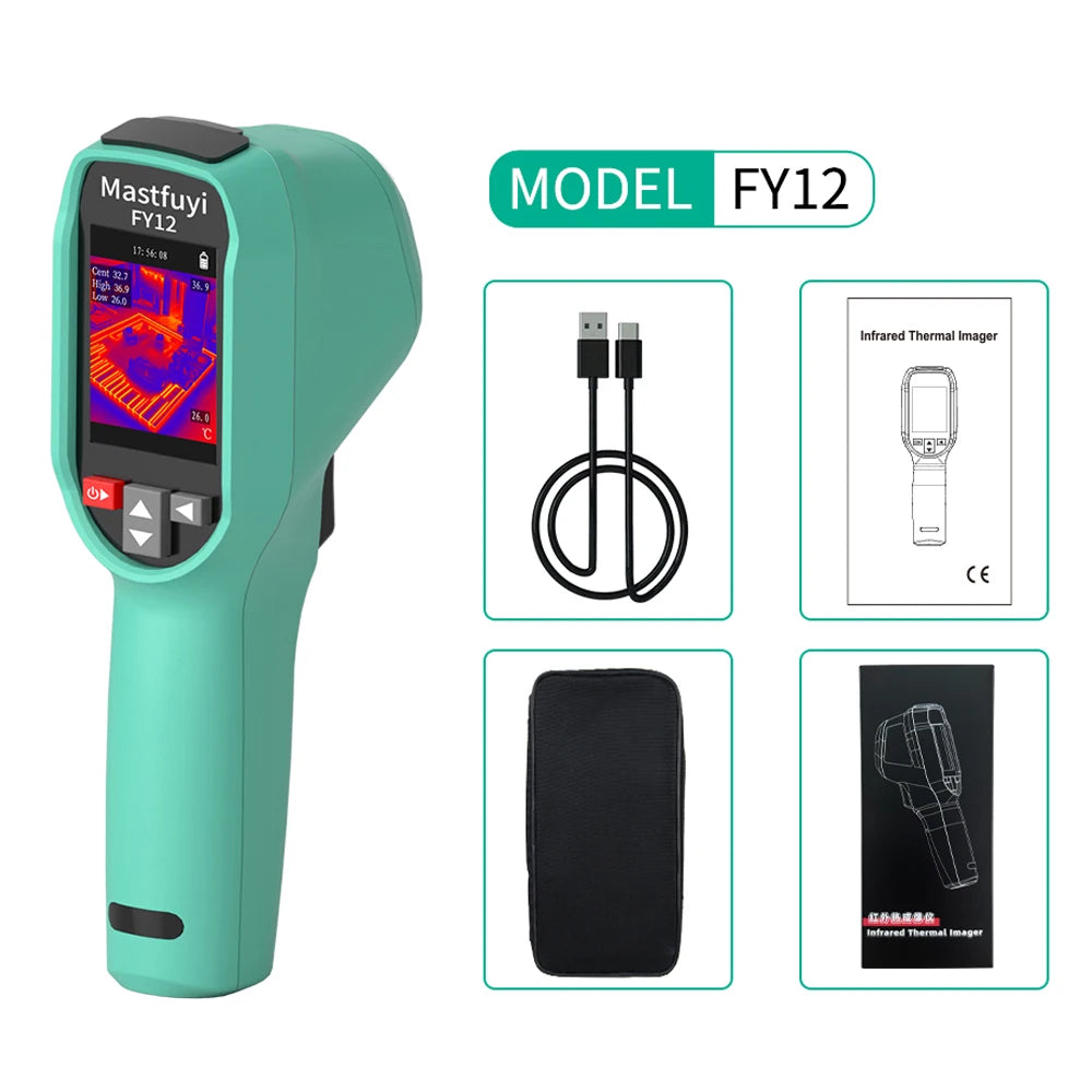 Mastfuyi Handheld Rechargeable Thermal Imaging Camera -20u2103 to 550u2103 FY12
