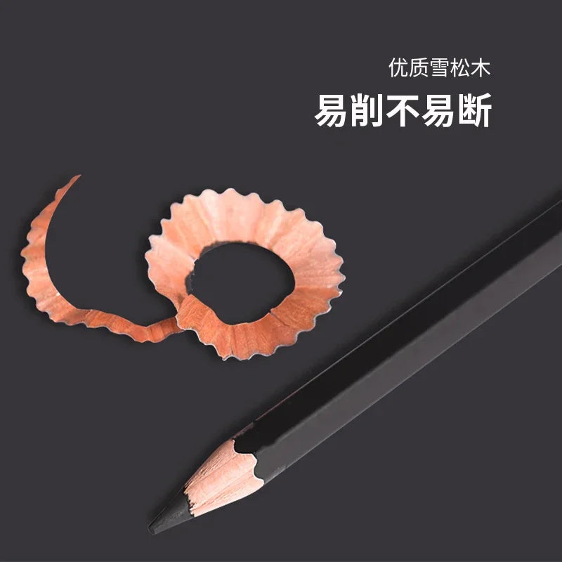 Professional Charcoal Pencils Drawing Set &ndash; Soft to Hard