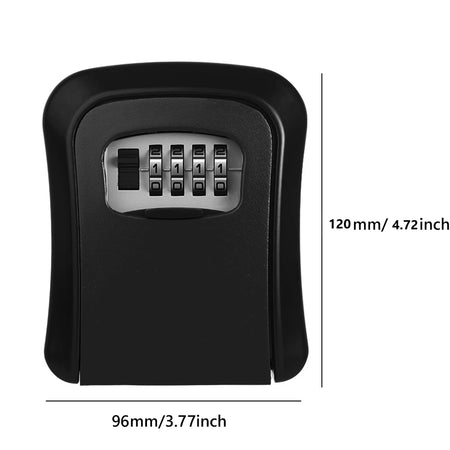 Combination Key Cabinet 20 Key Hooks &ndash; Wall Mount Lock Box mini with Code Lock