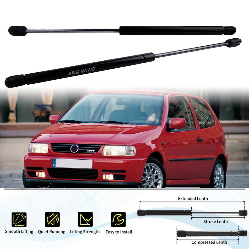 VW Polo Heckklappendämpfer 430mm 330N für 1994-2001 Schrägheck