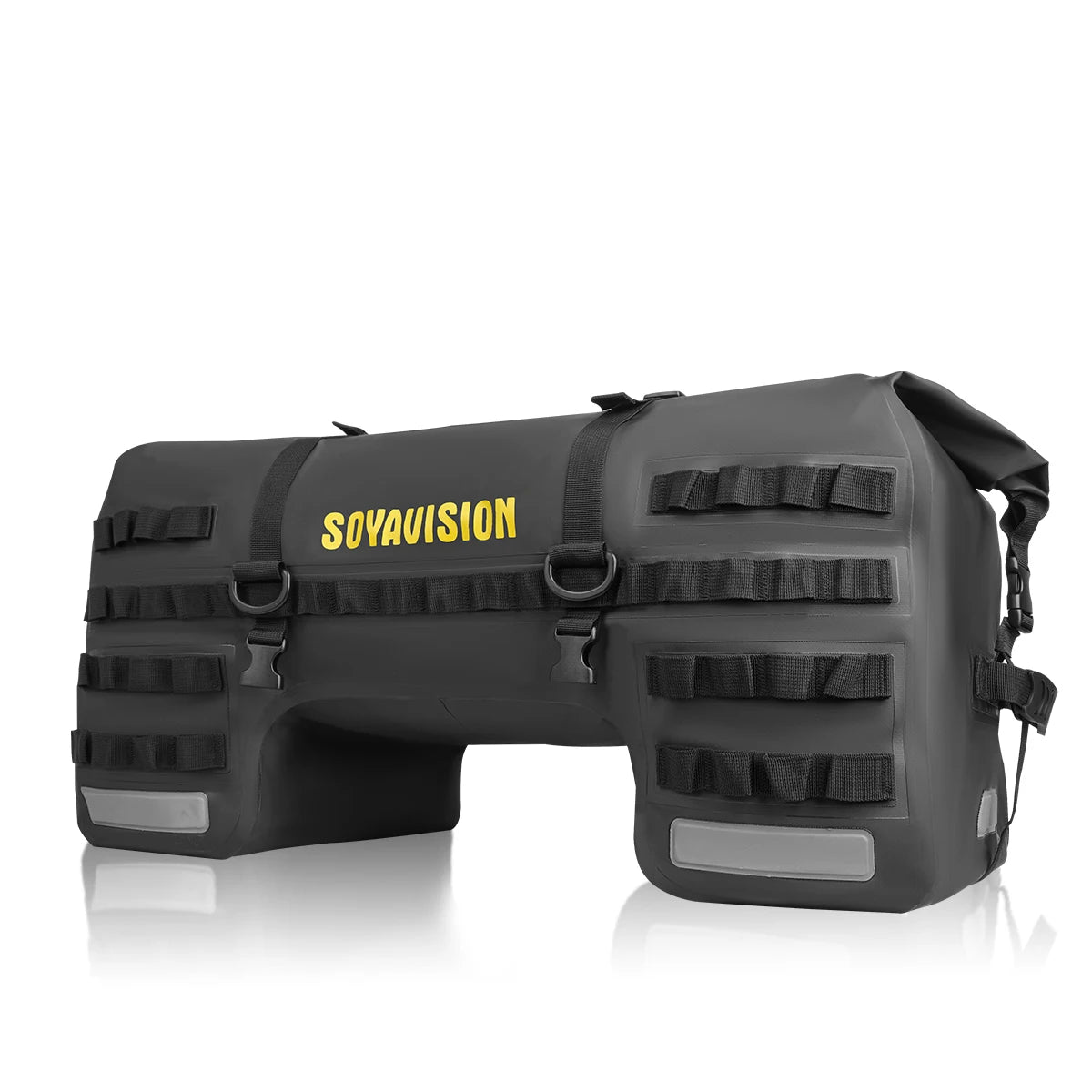 SOYAVISION Y-MC0171 &ndash; Waterproof Motorcycle Rear Seat Bag 80L Black