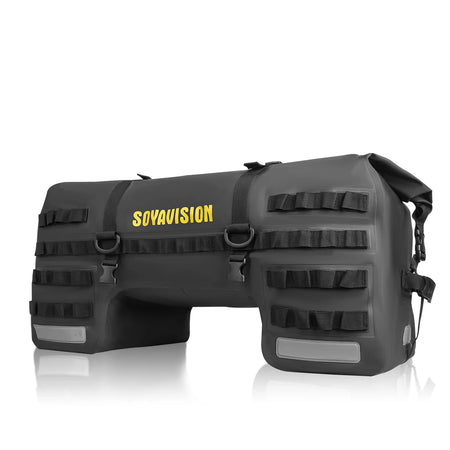 SOYAVISION Y-MC0171 &ndash; Waterproof Motorcycle Rear Seat Bag 80L Black