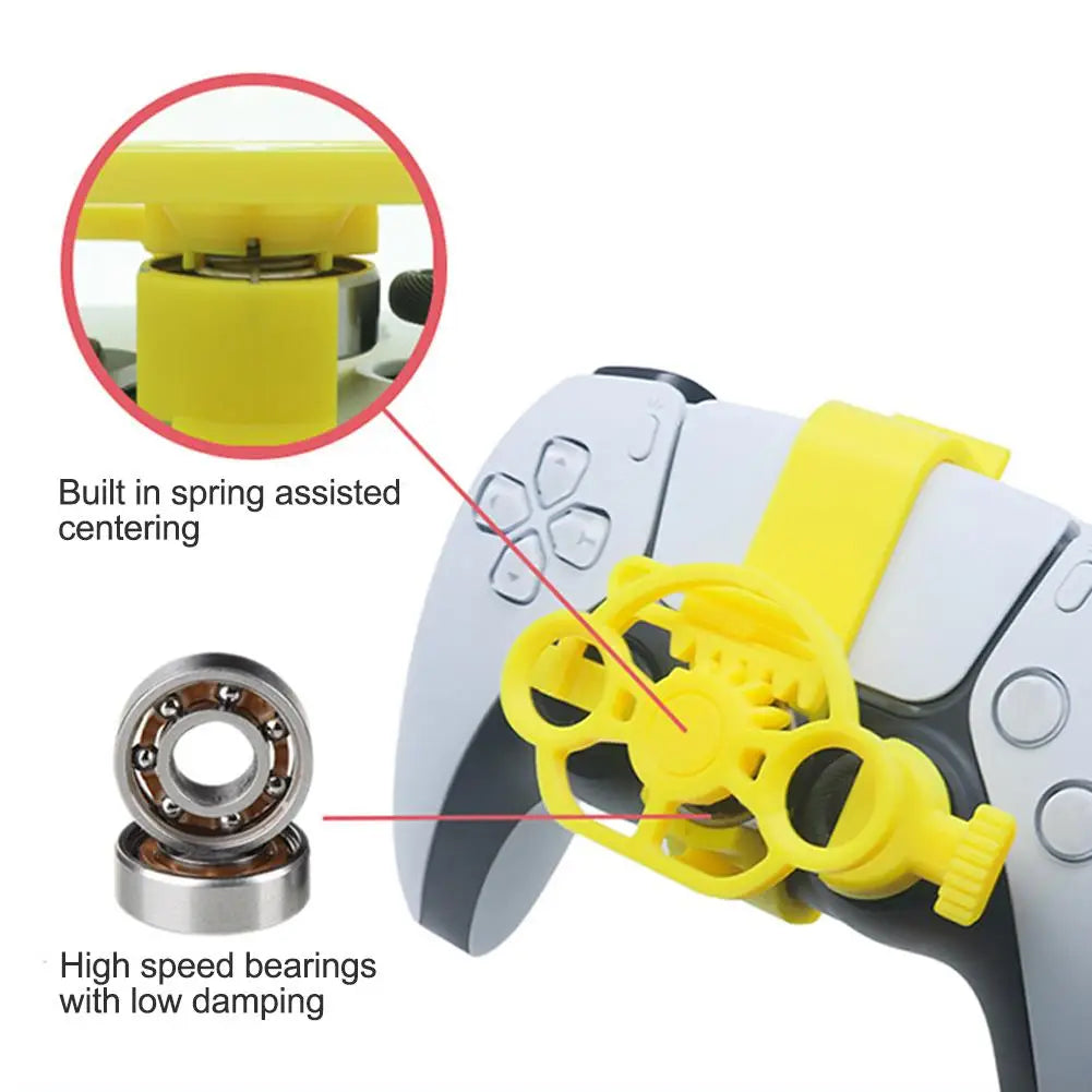Game Console Steering Wheel Handle For PS5 &ndash; Enhanced Simulated Driving Experience