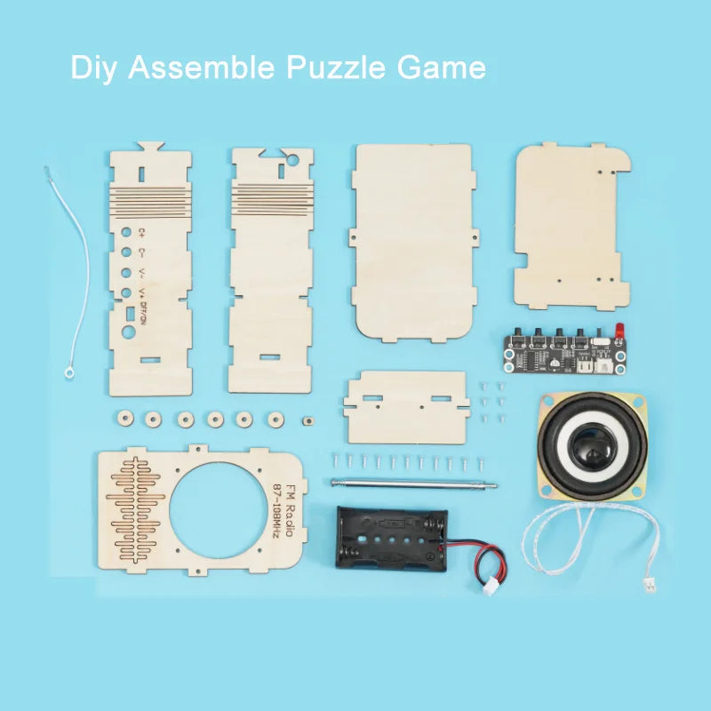 STEM Educational Science Toy Kit for Kids - DIY Technology and Physical Model Projects