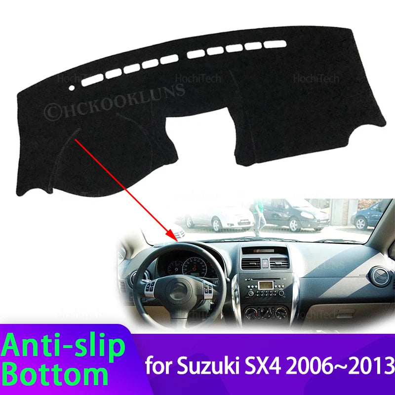 Kojelaudan suojusmatto Anti-UV liukumaton Suzuki SX4 2006 2013