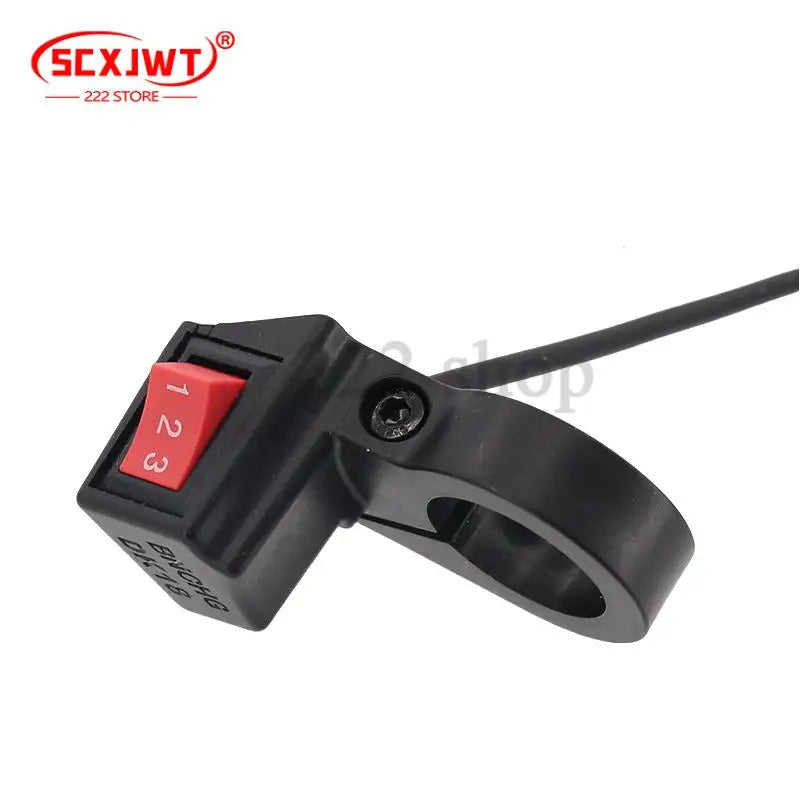 Three-Speed Electric Bike and Scooter Switch