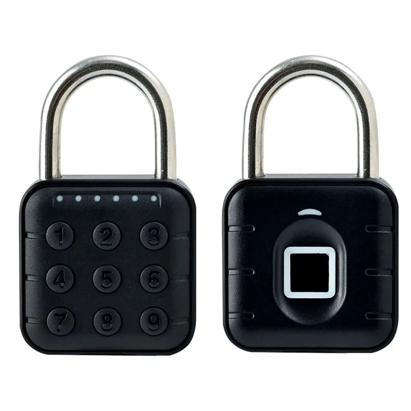 SY12 &ndash; Waterproof IP65 Fingerprint Padlock with USB Charging