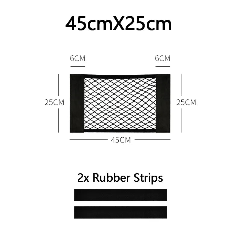 Car Trunk Net &ndash; Universal Mesh Organizer For Car Storage