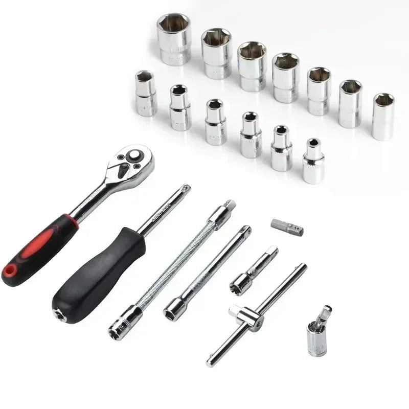 Car Repair Tool Kit 46/53 Piece Set &ndash; Durable Auto Tools