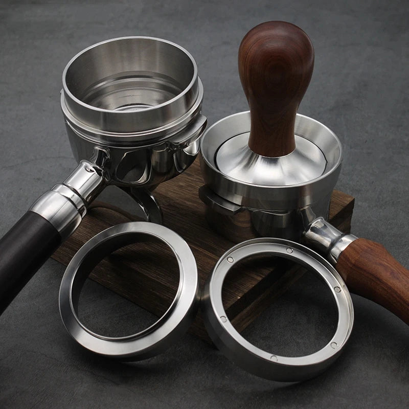 Upgraded 6 Magnet Coffee Powder Receiving Ring &ndash; Precision Grinding Without Mess