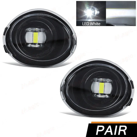 For BMW E39 M5 2001 2002 2003 E46 3 Series M3 2002 2003 2004 2005 2006 Fog Lights Headlight Front Driving Lamp Halogen LED Bulbs by InterCyprus Trading Ltd