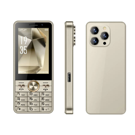 4G LTE 3.5 Inch Touchscreen Keypad &ndash; Budget Android 8.1 Gold / 2 G / Full set
