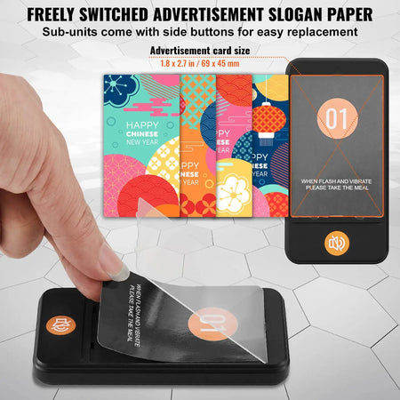 24 Buzzers Wireless Restaurant Pager System Queues