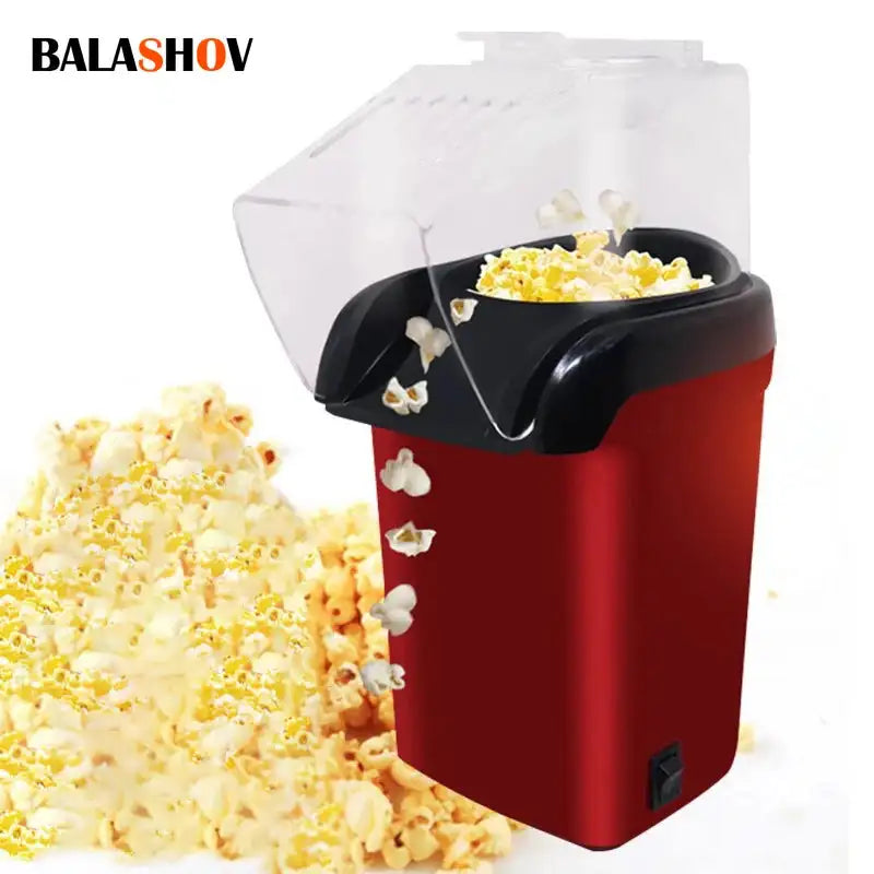 Mini Electric Popcorn Maker Fully Automatic Home Kitchen