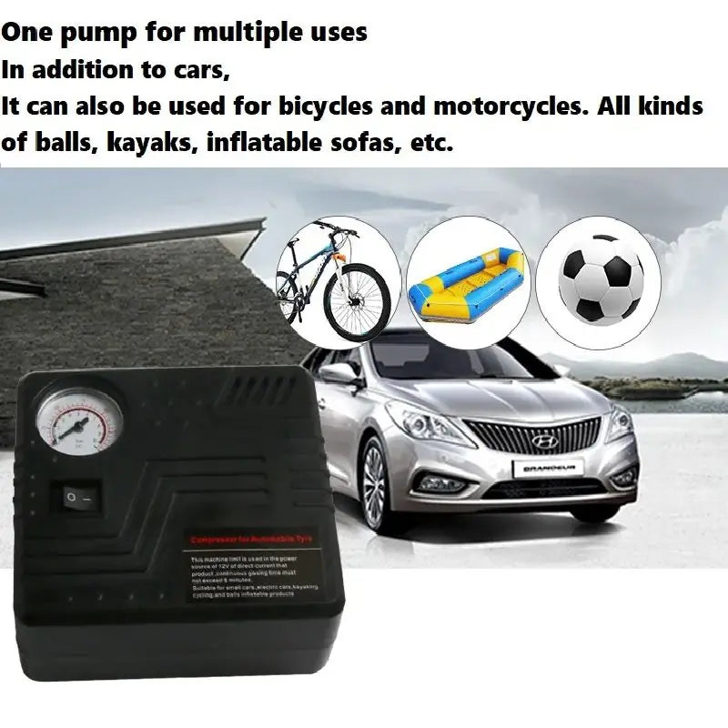 PolarLander Multifunctional Portable Car Air Pump &amp; Emergency Charger Default Title