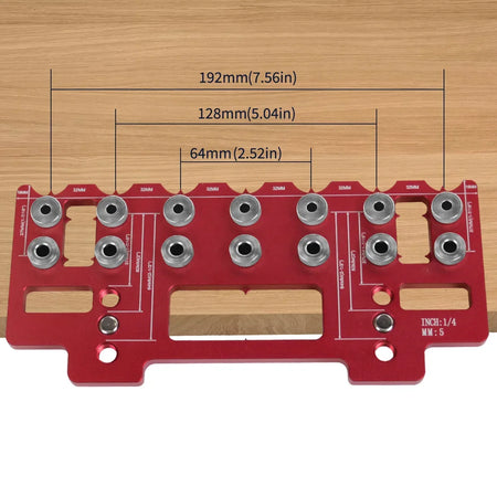 Aluminum Pocket Hole Jig Kit &ndash; Precise Hole Template