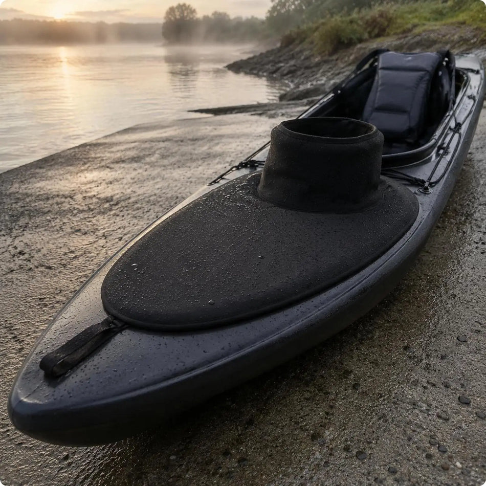 Water Resistant Kayak Spray Skirt With Adjustable Elastic Band
