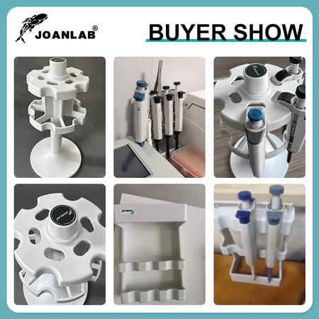 JOANLAB Pipette Rack &ndash; Versatile Trapezoid Design