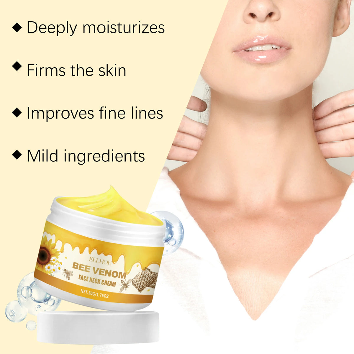 Bee Venom Lifting Neck Cream &ndash; Firming and Moisturizing Repair