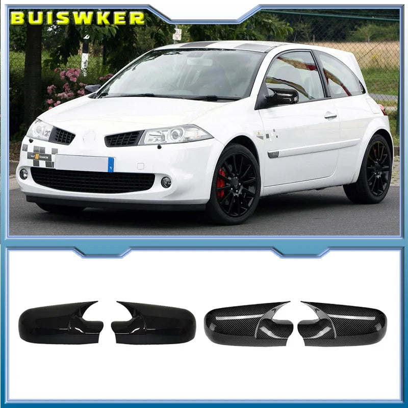 Комплект капачки за огледала в ляво и дясно за Renault Megane 2