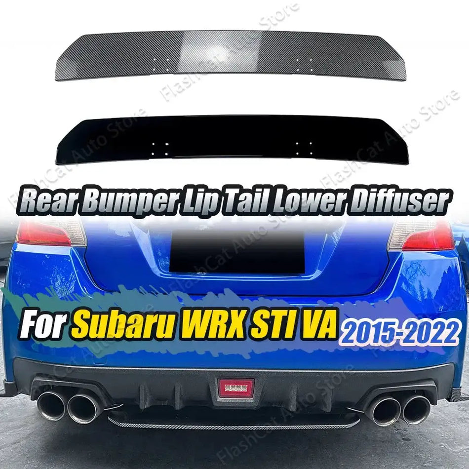 Комплект за защита на задния долен дифузьор на Subaru WRX STI VA