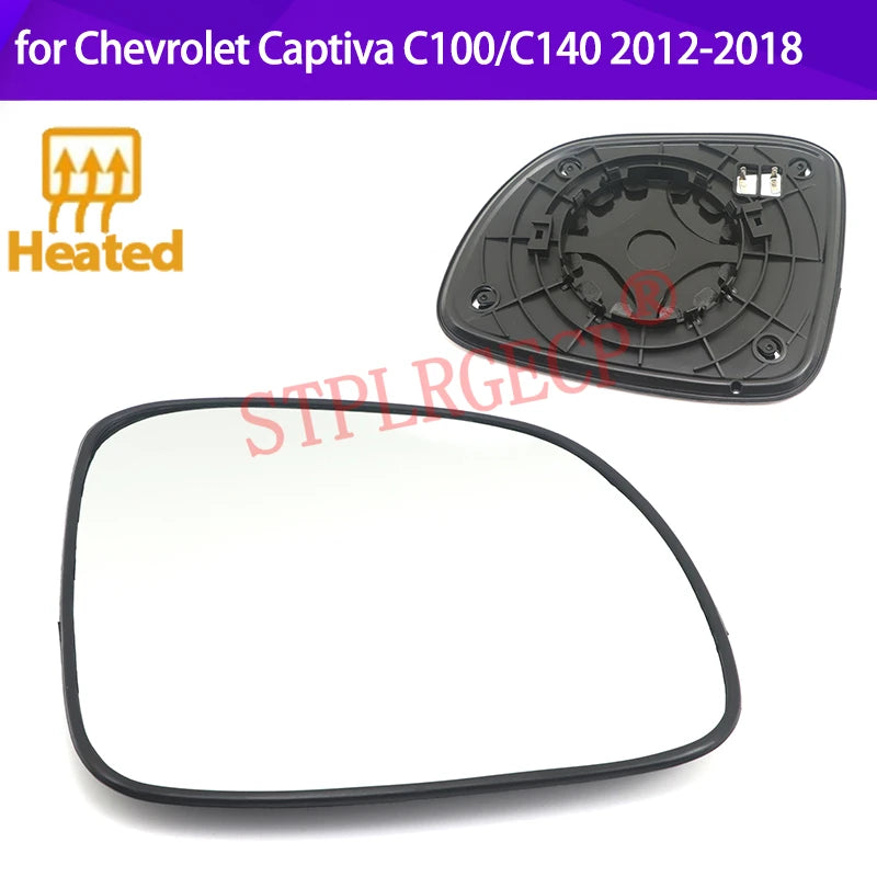 Θερμαινόμενο Γυαλί Καθρέφτη Πλευρικού για Chevrolet Captiva C100 C140 Facelift 2012-2018