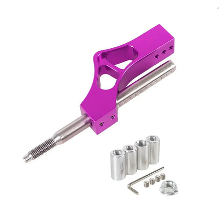 Aluminum Car Gear Shifter Extender Kit with 4 Adapter Adjustable Height Lever Extension For Honda Stick Shift Vehicle by InterCyprus Trading Ltd