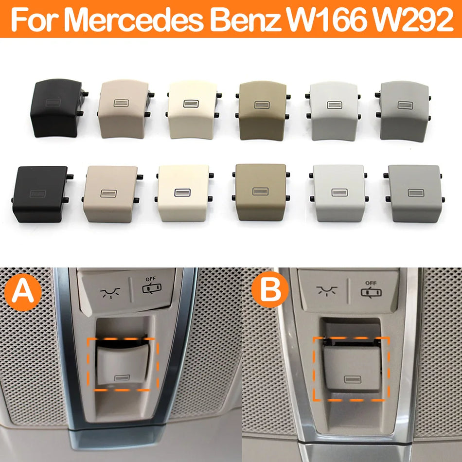 Sunroof Switch Button Replacement for Mercedes-Benz W166 W292 ML GL GLE GLS 2012-2018
