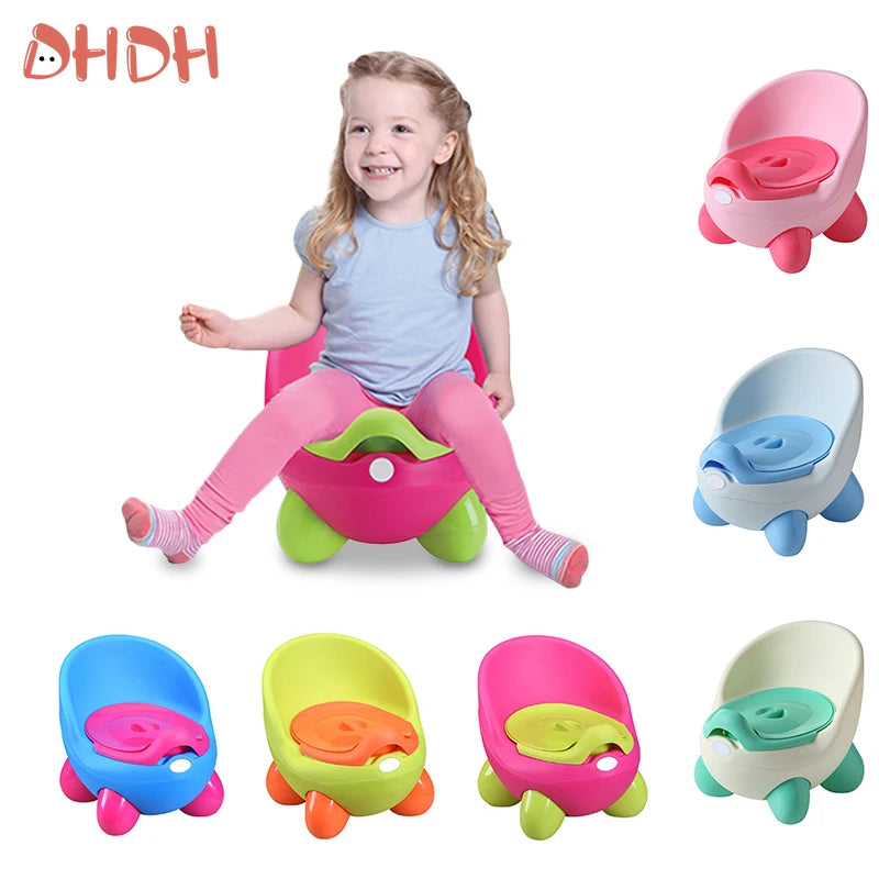 Portable Baby Potty Chair for Potty Training, Unisex Plastic Toilet Seat