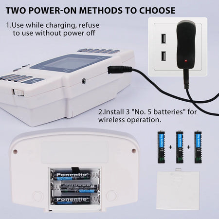 EMS Tens Massage Unit - Full Body Electrical Muscle Therapy