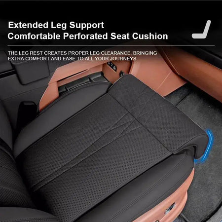 Vtear Universal Car Seat Leg Rest Pad Cover PU Memory Foam Support Cushion Auto Interior Relax Modificarion Accessories Parts by InterCyprus Trading Ltd
