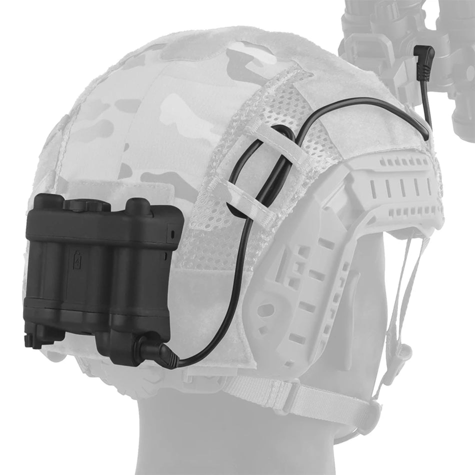 Verstelbare NVG Helm Batterijzak Realistische Houder