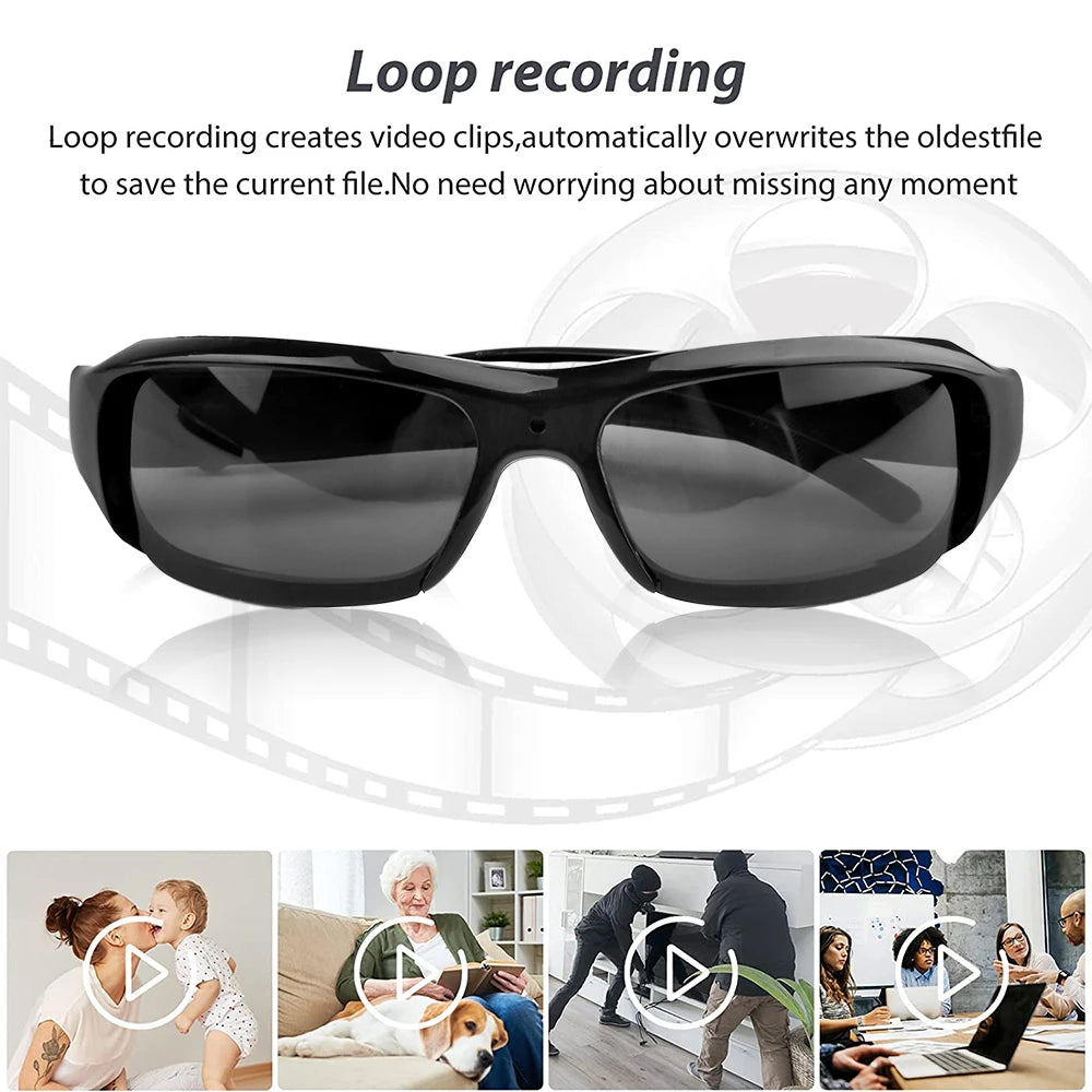 1080P HD Mini Glasses Camera