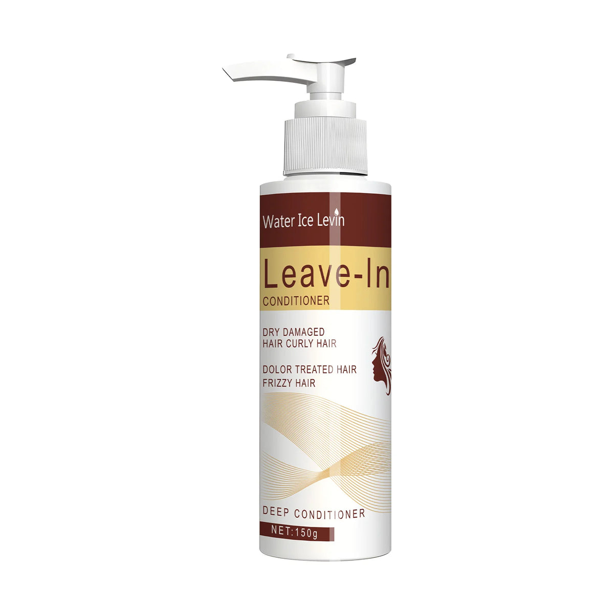 Water Ice Levin Moisturizing No Rinse Hair Film &ndash; Long-Lasting Hydration and Shine A
