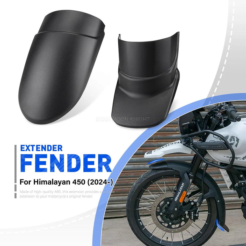 Star Moon Knight Himalayan 450 Fender Extender Mudguard For Himalayan 450 2024-2025 Front Splash Guard Protector