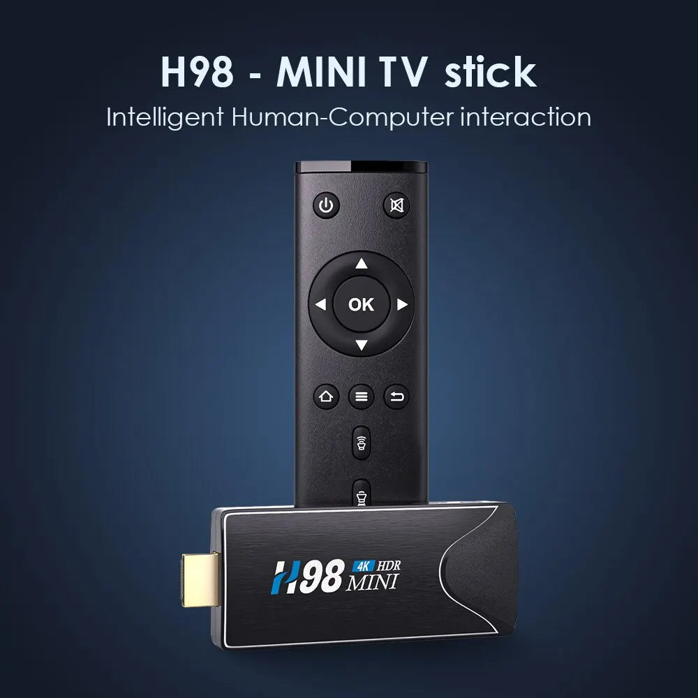 H98MINI &ndash; 4K Android TV Stick With Dual WiFi H265 Support