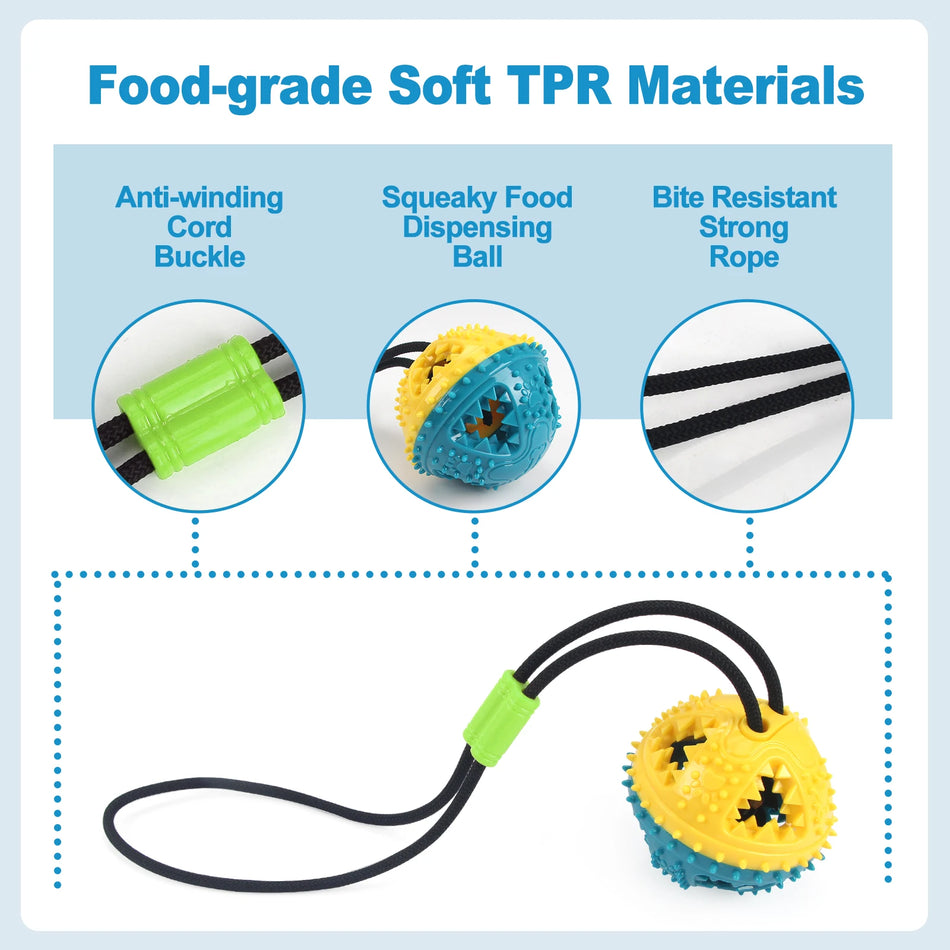 Coolplay Dog Chew Toy &ndash; Interactive Teeth Cleaning and Grinding