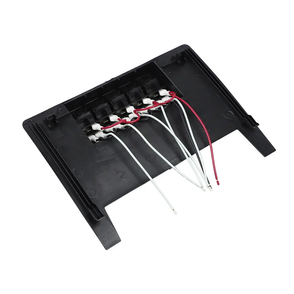 Lower Switch Panel 5 Rocker Style Switches for Jeep Wrangler JK 2/4WD Automatic 2011-2015 by InterCyprus Trading Ltd