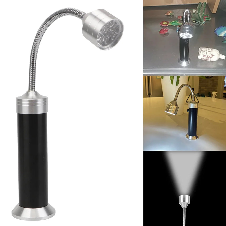 Svjetlo za roštilj s 9 LED dioda, podesivo 360 stupnjeva, magnetska metalna baza