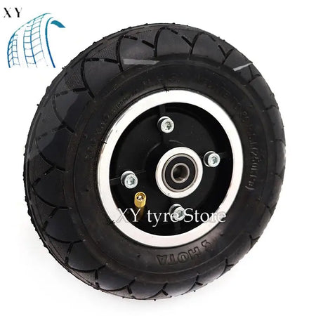 NoEnName_Null 8 Inch Electric Scooter Wheel with Pneumatic Tire &amp; Alloy Rim