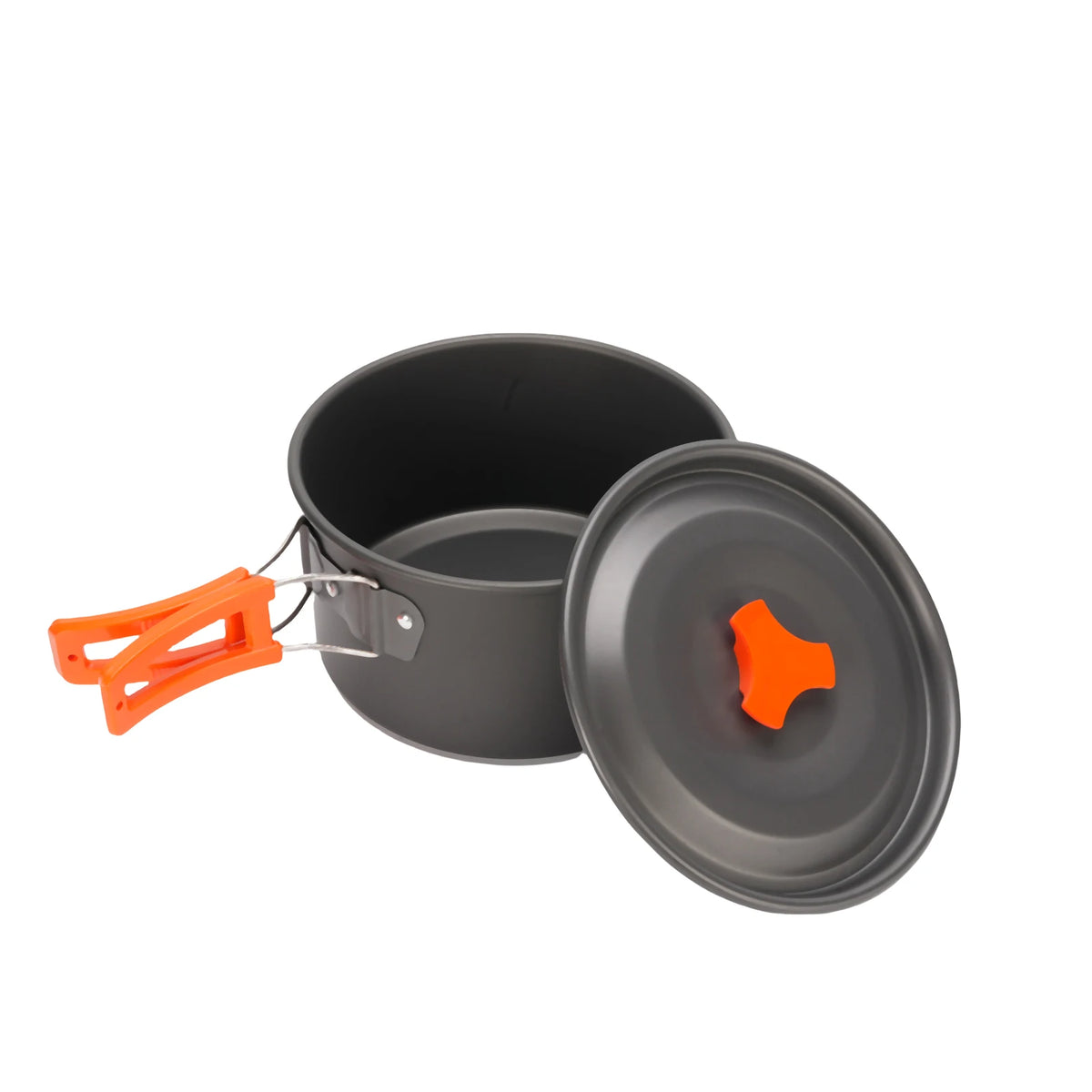 Camping Cookware Set Portable Kit &ndash; 4-Person Capacity