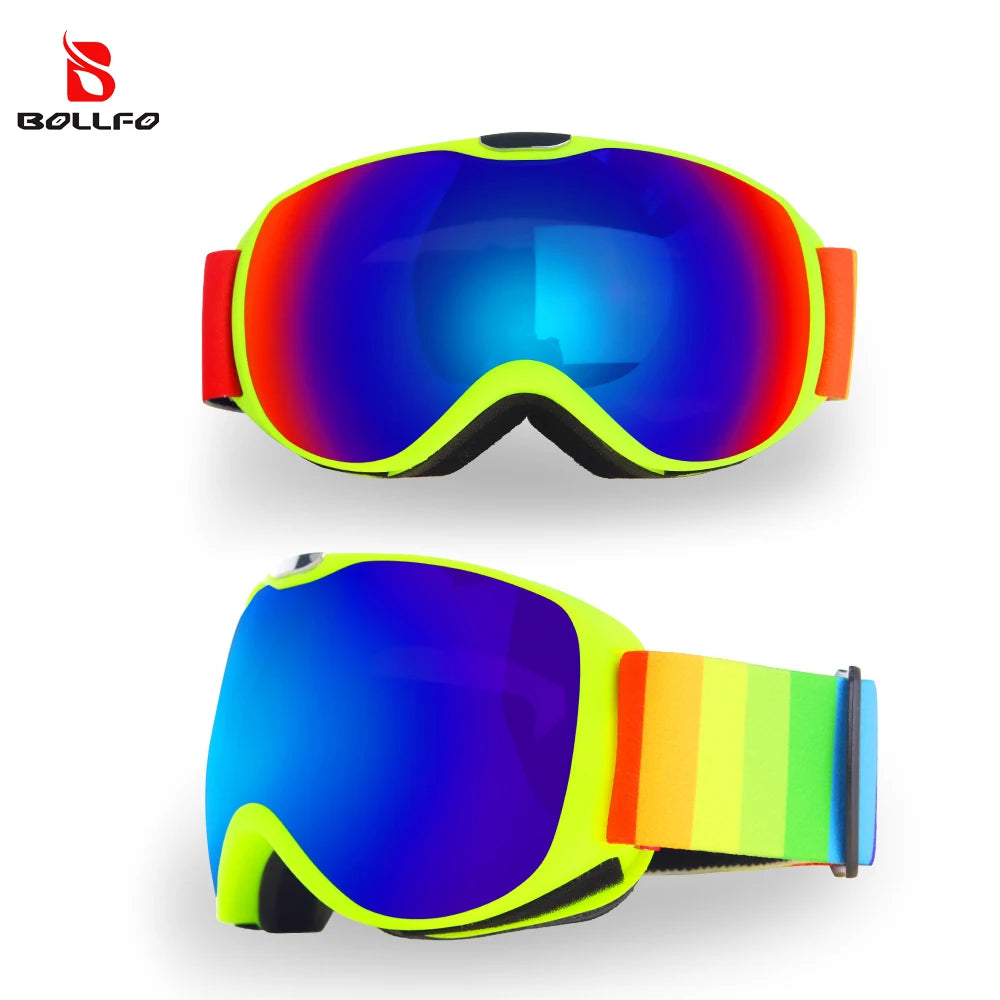 BOLLFO Kids Ski Goggles &ndash; Anti-Fog UV400 Winter Eyewear Ski eyewear / CHINA / M