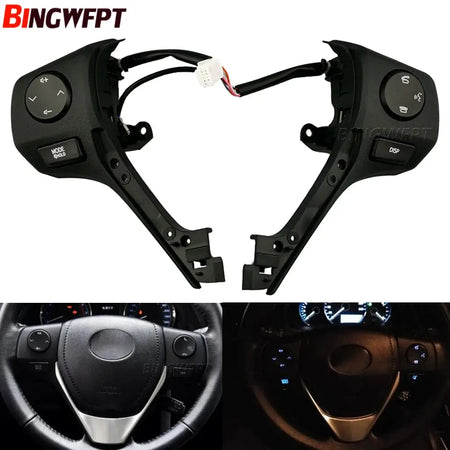 84250-02560 Buttons Bluetooth Phone Steering Wheel Audio Control Switch For TOYOTA Corolla NRE181,ZRE18*,ZWE182 2014-2018 by InterCyprus Trading Ltd