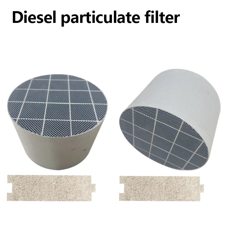 Silicon Carbide Diesel Particulate Filter For Exhaust Smoke Removal