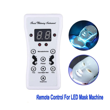 Remote Control For LED Facial Mask &ndash; Seven-Color LED